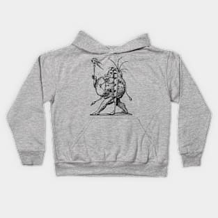 Grotesque #48 The Drolatic Dreams of Pantagruel (1565) Kids Hoodie